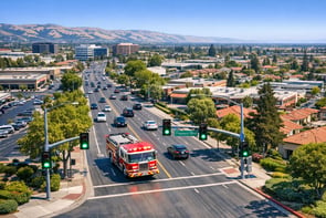 Faster Fire Response Times Across Town in Fremont, Calif.