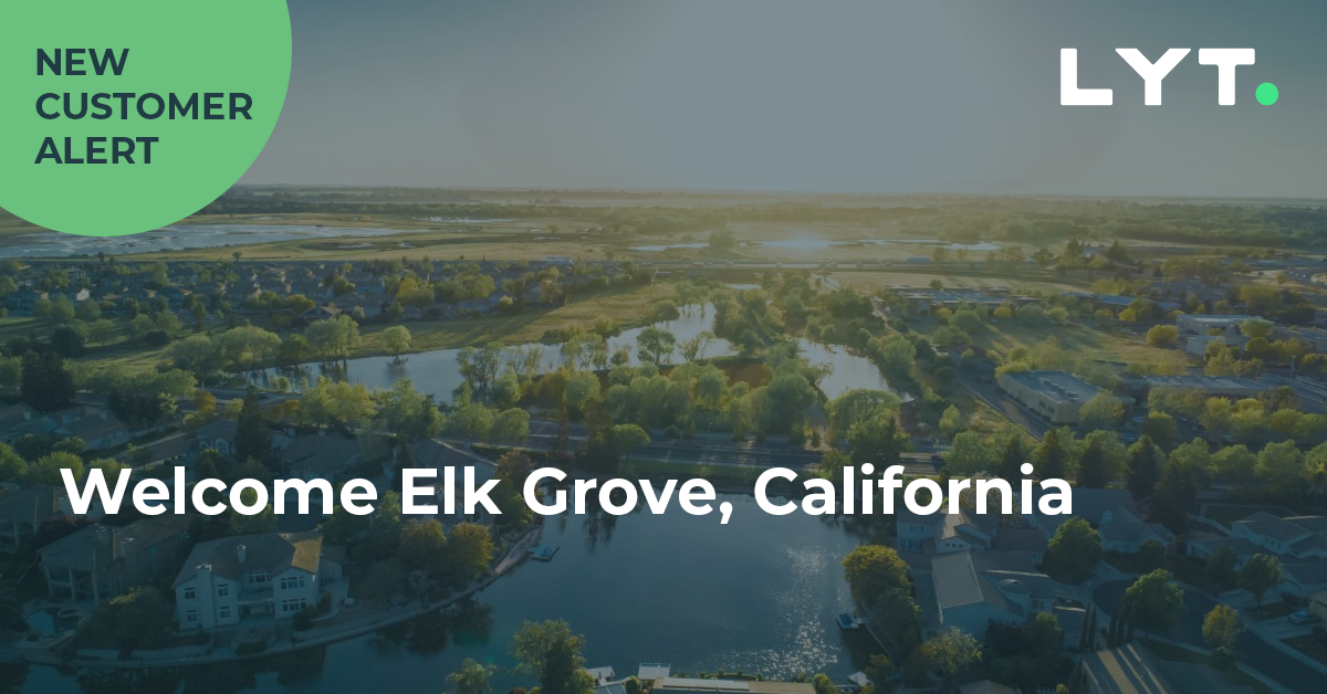 Elk Grove, CA new customer announcement